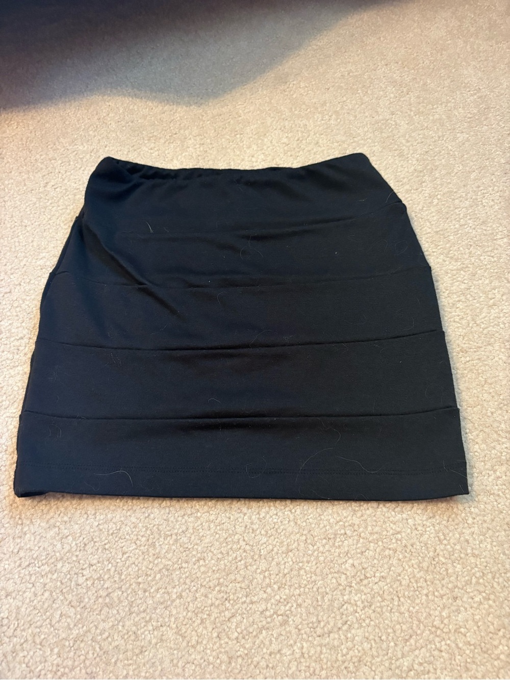 Nollie Black Stretch Bandage Mini Skirt